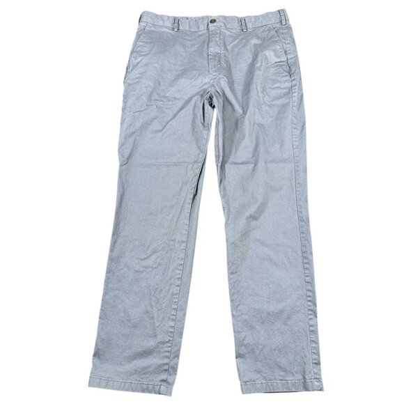 Charles Tyrwhitt Pants 38x32 Blue Chino Classic Fit Flat Front Tapered Men's - Picture 1 of 7
